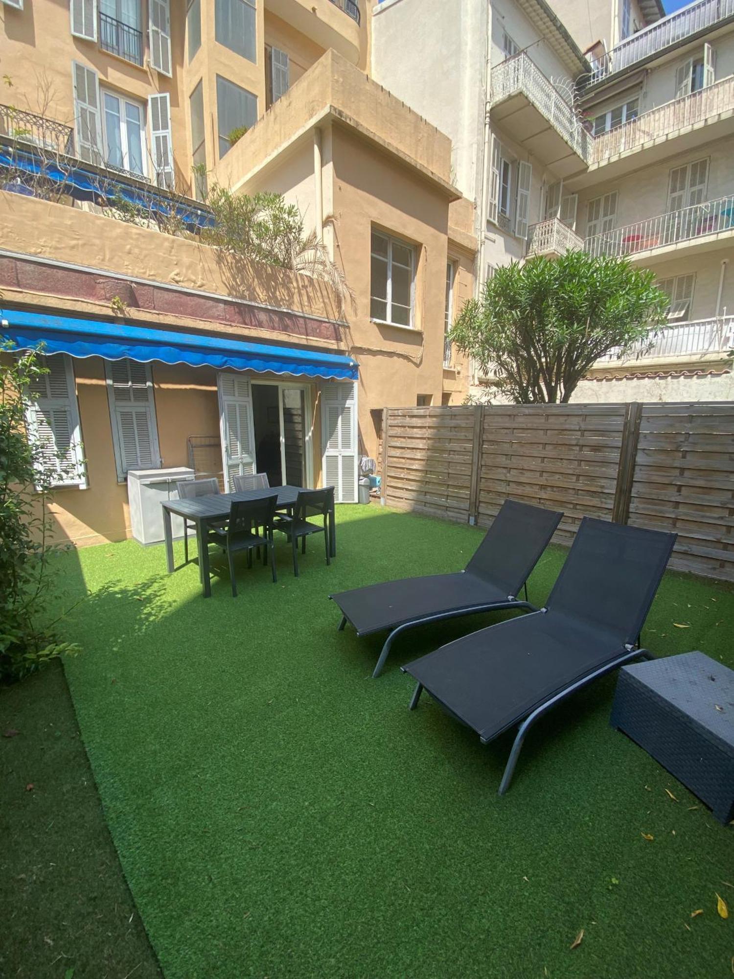 Congres - Appartement 4 Personnes Grande Terrasse Dans Le Carre D'Or A Nice Buitenkant foto